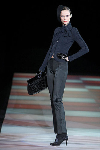 Milan Fashion Week: Giorgio Armani Fall 2009 Milan Fashion Week: Giorgio Armani Fall 2009