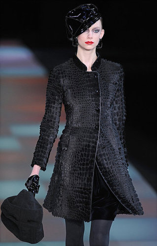 Milan Fashion Week: Giorgio Armani Fall 2009 Milan Fashion Week: Giorgio Armani Fall 2009