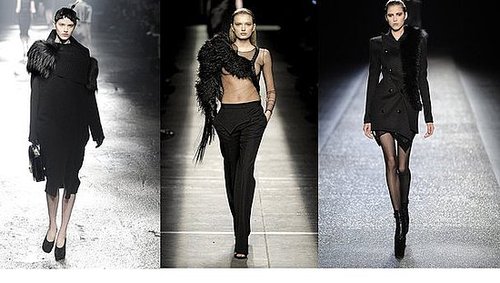 Fall 2009 Paris Trend Report: Asymmetrical Fur 