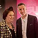 Suzy Menkes and Dries Van Noten 