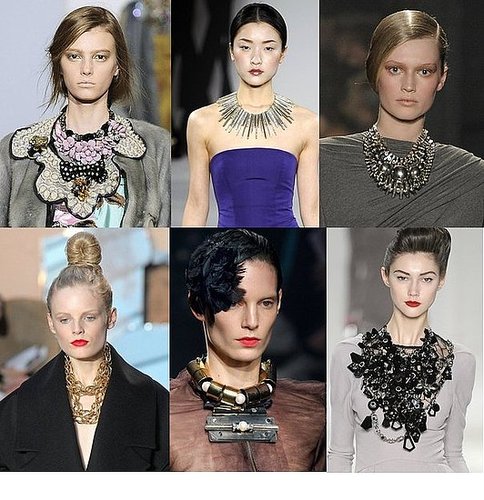 Fall 2009 Trend Report: Oversize Necklaces Still Favored  