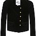 A fitted jacket with a sweet scalloped collar. 