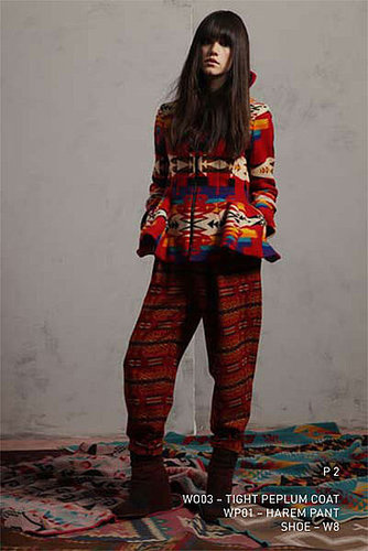 Opening Ceremony Partners with Pendleton for Fall/Winter Opening Ceremony Partners with Pendleton for Fall/Winter
