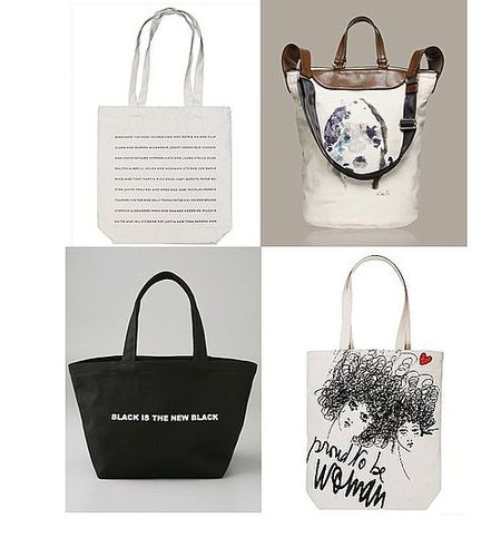 Shopping: Fashion-Forward Canvas Totes For All Seasons 