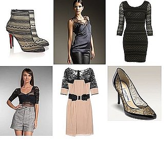 Shopping: Delicate Black Lace For Fall 