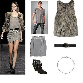 A Look We Love: Gray With a Dash of Fur