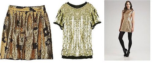 Shopping: Gold Glittery Glamour