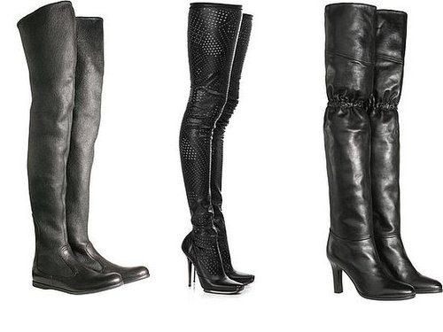 Shopping: Over the Knee Boots
