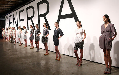 New York Fashion Week: Generra Spring 2010 New York Fashion Week: Generra Spring 2010