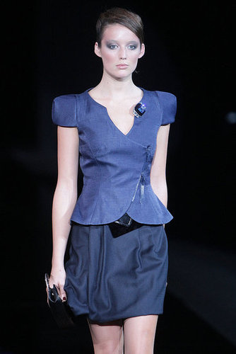 Milan Fashion Week: Giorgio Armani Spring 2010 Milan Fashion Week: Giorgio Armani Spring 2010