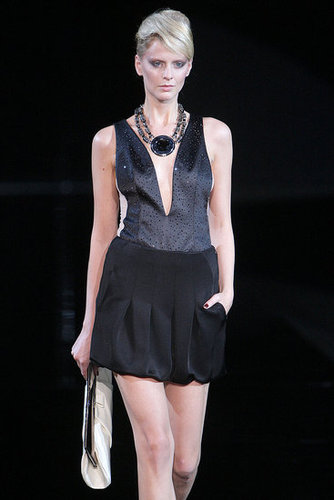Milan Fashion Week: Giorgio Armani Spring 2010 Milan Fashion Week: Giorgio Armani Spring 2010
