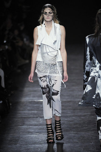 Paris Fashion Week: Ann Demeulemeester Spring 2010 Paris Fashion Week: Ann Demeulemeester Spring 2010