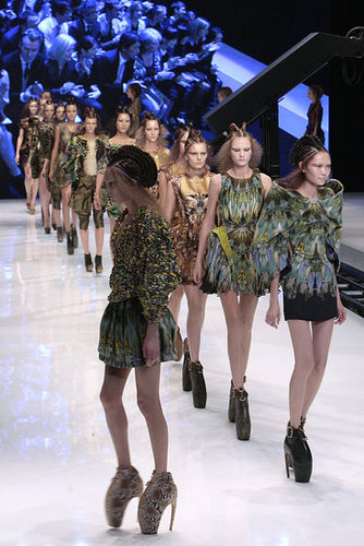 Paris Fashion Week: Alexander McQueen Spring 2010 Paris Fashion Week: Alexander McQueen Spring 2010