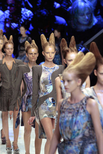 Paris Fashion Week: Alexander McQueen Spring 2010 Paris Fashion Week: Alexander McQueen Spring 2010