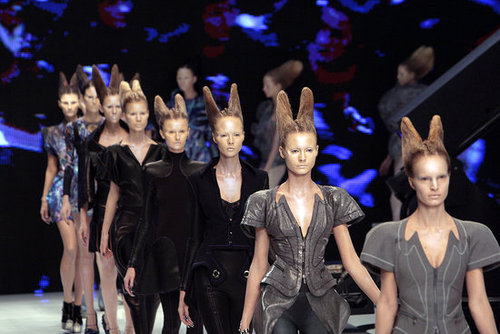 Paris Fashion Week: Alexander McQueen Spring 2010 Paris Fashion Week: Alexander McQueen Spring 2010