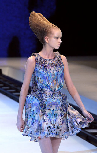 Paris Fashion Week: Alexander McQueen Spring 2010 Paris Fashion Week: Alexander McQueen Spring 2010
