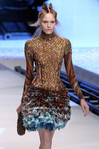 Paris Fashion Week: Alexander McQueen Spring 2010 Paris Fashion Week: Alexander McQueen Spring 2010