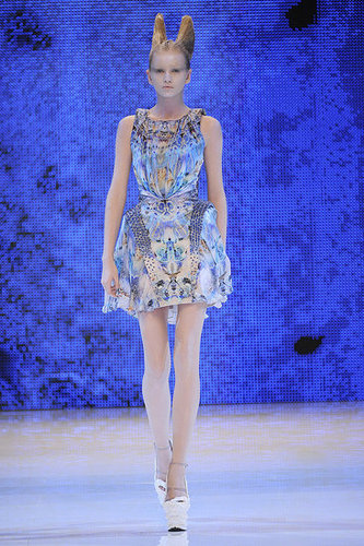 Paris Fashion Week: Alexander McQueen Spring 2010 Paris Fashion Week: Alexander McQueen Spring 2010