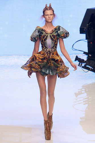 Paris Fashion Week: Alexander McQueen Spring 2010 Paris Fashion Week: Alexander McQueen Spring 2010