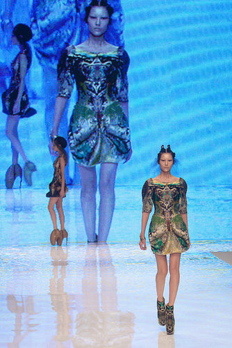 Paris Fashion Week: Alexander McQueen Spring 2010 Paris Fashion Week: Alexander McQueen Spring 2010