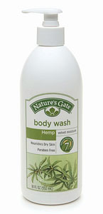 Review of Nature's Gate Hemp Velvet Moisture Body Wash