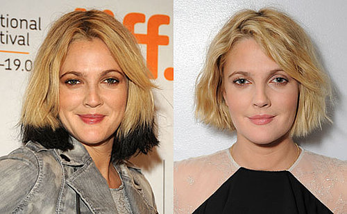 Pictures of Drew Barrymore's New Haircut 2009-09-29 13:04:18