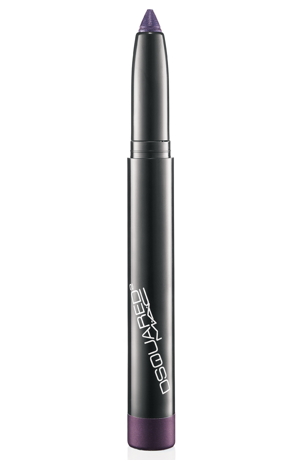 DSquared Greasepaint Stick in V ($17.50), a bright blue violet<br />
DSquared Greasepaint Stick in V ($17.50), a bright blue violet<br />