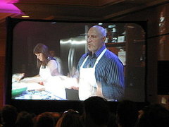 Gail Simmons and Tom Colicchio at the 2009 Food & Wine Classic