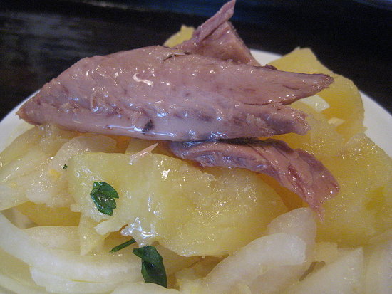 Potatoes With Tuna