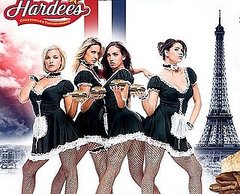 New Hardee's "French Maids" In-Store Campaign