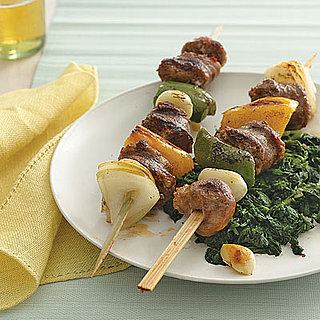 Fast & Easy Recipe For Italian Sausage Kebabs