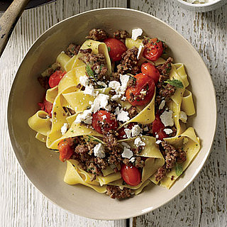 Fast & Easy Recipe For Pasta With Lamb And Tomato Ragu
