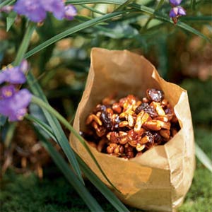 Honey-Roasted Nuts and Fruit Honey-Roasted Nuts and Fruit