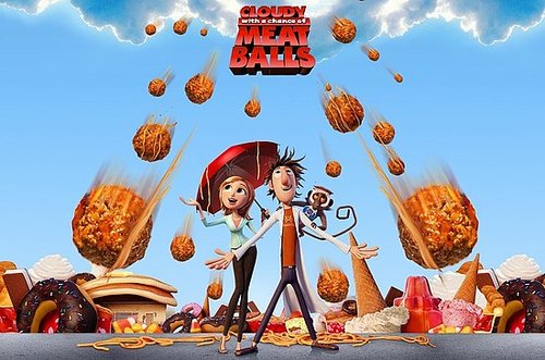 Movie Trailer of Cloudy With a Chance of Meatballs