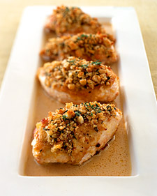 Fast & Easy Recipe For Crisp Mustard-Glazed Chicken Breasts