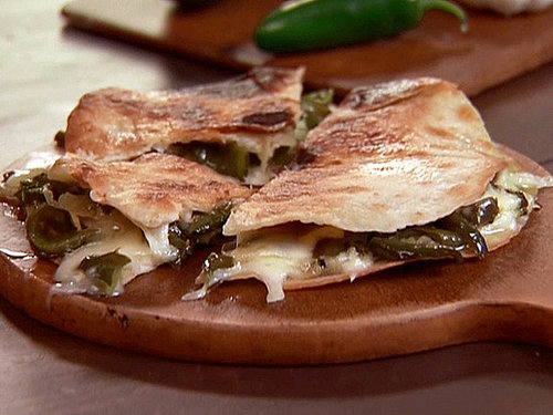 Quesadillas With Jack and Spicy Saute Quesadillas With Jack and Spicy Saute