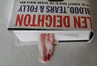 Library Book Returned With Bacon as a Bookmark