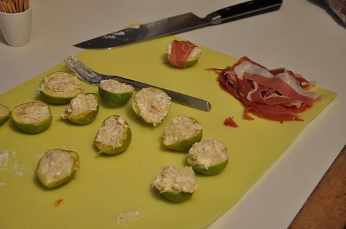 Goat Cheese Stuffed Figs Wrapped Prosciutto Goat Cheese Stuffed Figs Wrapped Prosciutto