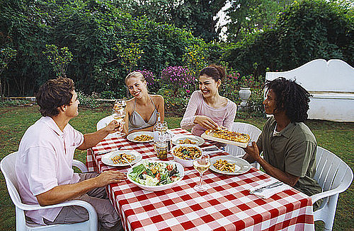 Go family style. Go family style.