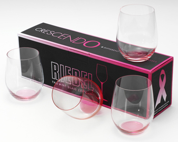Riedel Crescendo Pink Wine Glasses Riedel Crescendo Pink Wine Glasses
