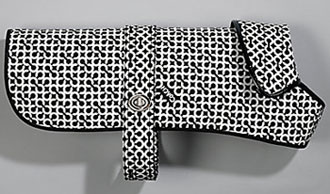 Coach Pet Supplies Are Black and White and Op Art All Over
