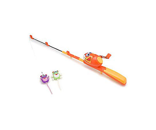 Kitty Hoots Catfisher Fishing Rod and Reel Cat Toy Kitty Hoots Catfisher Fishing Rod and Reel Cat Toy