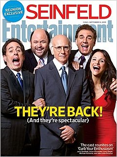 The Cast of Seinfeld Reunites With Larry David For the Cover of Entertainment Weekly