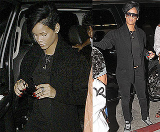 Photos of Rihanna Wearing All Black in NYC