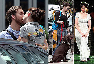 Photos of Anne Hathaway and Boyfriend Adam Shulman Kissing in NYC, Onstage in Twelfth Night