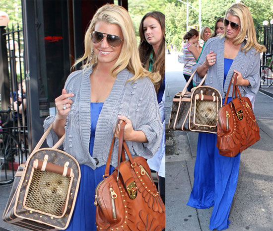 Photos of Jessica Simpson in Blue Photos of Jessica Simpson in Blue