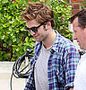 Photos of Robert Pattinson Leaving the Remember Me Set