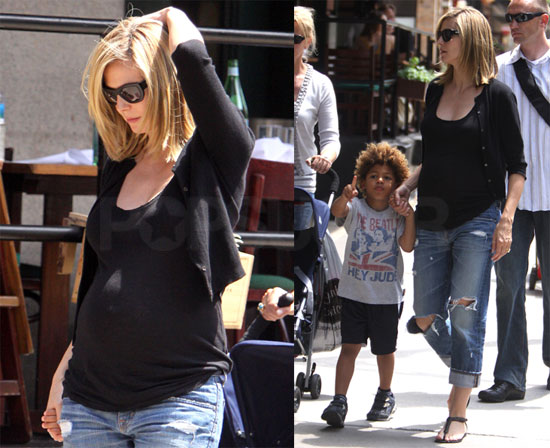 Photos of Heidi Klum and Henry in NYC 
