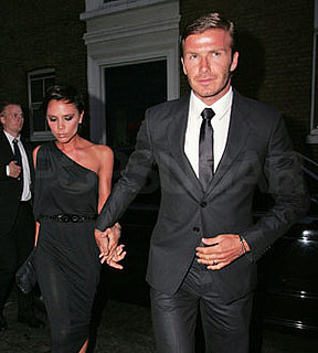 Photos of Victoria, David, Cruz, Brooklyn, Romeo Beckham in the UK