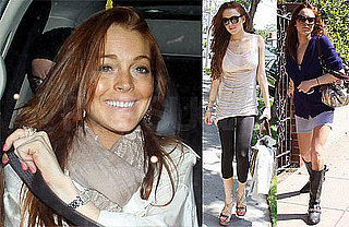 Photos of Lindsay Lohan Shopping and at Bardot Before Her Birthday
